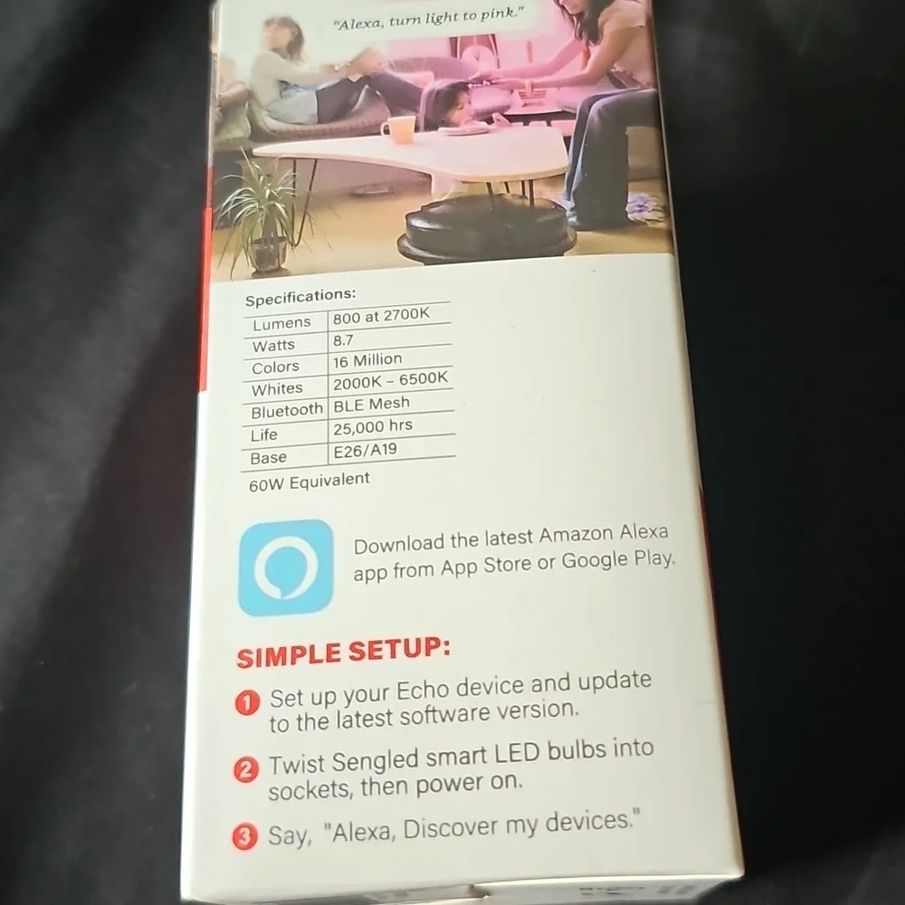 Multicolor Smart LED Light Bulb - Picture 2 of 4